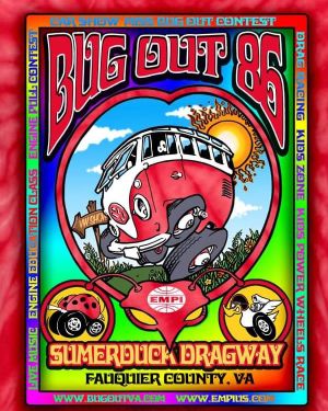BugOut #86 – Show Poster – 13″x19″